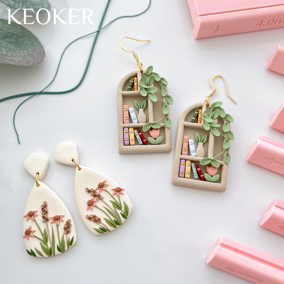 Amazon.co.jp: Keoker クレイチューブフープローラーガイド、クレイ